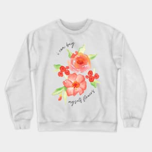 Miley Cyrus I Can Buy Myself Flowers Lyrics Crewneck Sweatshirt